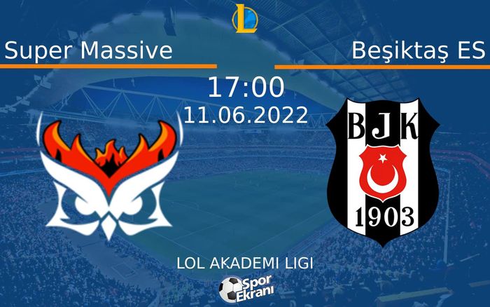 11 Haziran 2022 Super Massive vs Beşiktaş ES maçı Hangi Kanalda Saat Kaçta Yayınlanacak? 11 Haziran 2022 Super Massive vs Beşiktaş ES maçı Hangi Kanalda Saat Kaçta Yayınlanacak?
