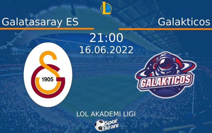 16 Haziran 2022 Galatasaray ES vs Galakticos maçı Hangi Kanalda Saat Kaçta Yayınlanacak? 16 Haziran 2022 Galatasaray ES vs Galakticos maçı Hangi Kanalda Saat Kaçta Yayınlanacak?