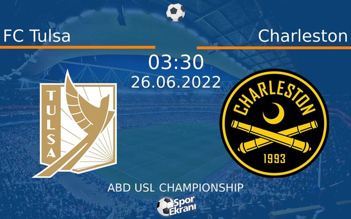 26 Haziran 2022 FC Tulsa vs Charleston maçı Hangi Kanalda Saat Kaçta Yayınlanacak? 26 Haziran 2022 FC Tulsa vs Charleston maçı Hangi Kanalda Saat Kaçta Yayınlanacak?