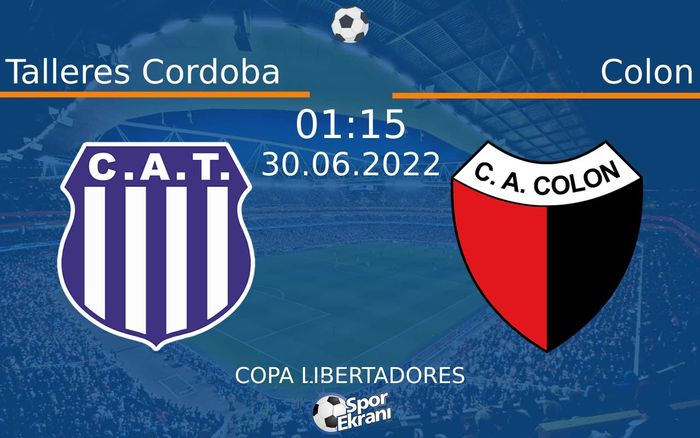 30 Haziran 2022 Talleres Cordoba vs Colon maçı Hangi Kanalda Saat Kaçta Yayınlanacak? 30 Haziran 2022 Talleres Cordoba vs Colon maçı Hangi Kanalda Saat Kaçta Yayınlanacak?