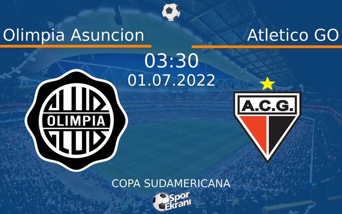 01 Temmuz 2022 Olimpia Asuncion vs Atletico GO maçı Hangi Kanalda Saat Kaçta Yayınlanacak? 01 Temmuz 2022 Olimpia Asuncion vs Atletico GO maçı Hangi Kanalda Saat Kaçta Yayınlanacak?