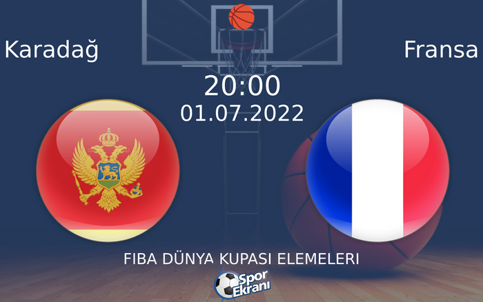 01 Temmuz 2022 Karadağ vs Fransa maçı Hangi Kanalda Saat Kaçta Yayınlanacak? 01 Temmuz 2022 Karadağ vs Fransa maçı Hangi Kanalda Saat Kaçta Yayınlanacak?