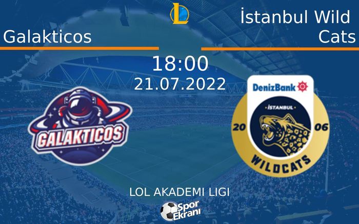 21 Temmuz 2022 Galakticos vs İstanbul Wild Cats maçı Hangi Kanalda Saat Kaçta Yayınlanacak? 21 Temmuz 2022 Galakticos vs İstanbul Wild Cats maçı Hangi Kanalda Saat Kaçta Yayınlanacak?