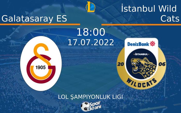 17 Temmuz 2022 Galatasaray ES vs İstanbul Wild Cats maçı Hangi Kanalda Saat Kaçta Yayınlanacak?