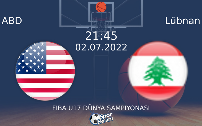 02 Temmuz 2022 ABD vs Lübnan maçı Hangi Kanalda Saat Kaçta Yayınlanacak? 02 Temmuz 2022 ABD vs Lübnan maçı Hangi Kanalda Saat Kaçta Yayınlanacak?