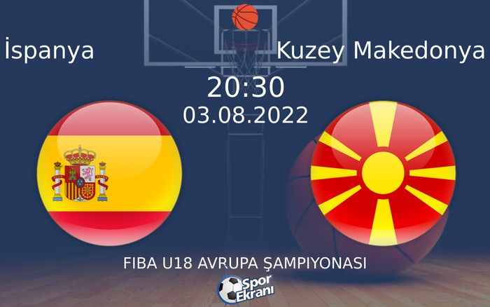 03 Ağustos 2022 İspanya vs Kuzey Makedonya maçı Hangi Kanalda Saat Kaçta Yayınlanacak?