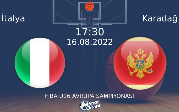 16 Ağustos 2022 İtalya vs Karadağ maçı Hangi Kanalda Saat Kaçta Yayınlanacak? 16 Ağustos 2022 İtalya vs Karadağ maçı Hangi Kanalda Saat Kaçta Yayınlanacak?