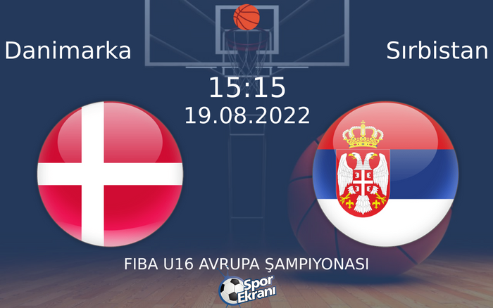 19 Ağustos 2022 Danimarka vs Sırbistan maçı Hangi Kanalda Saat Kaçta Yayınlanacak?