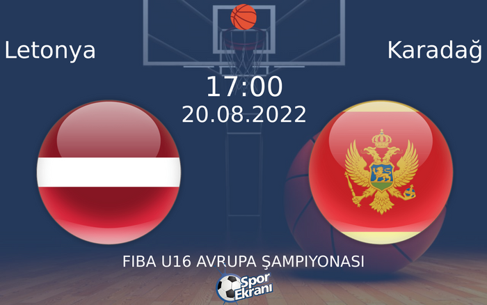 20 Ağustos 2022 Letonya vs Karadağ maçı Hangi Kanalda Saat Kaçta Yayınlanacak?
