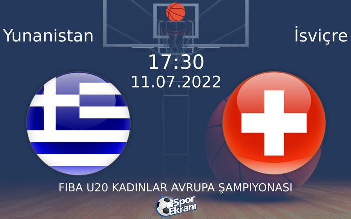 11 Temmuz 2022 Yunanistan vs İsviçre maçı Hangi Kanalda Saat Kaçta Yayınlanacak? 11 Temmuz 2022 Yunanistan vs İsviçre maçı Hangi Kanalda Saat Kaçta Yayınlanacak?