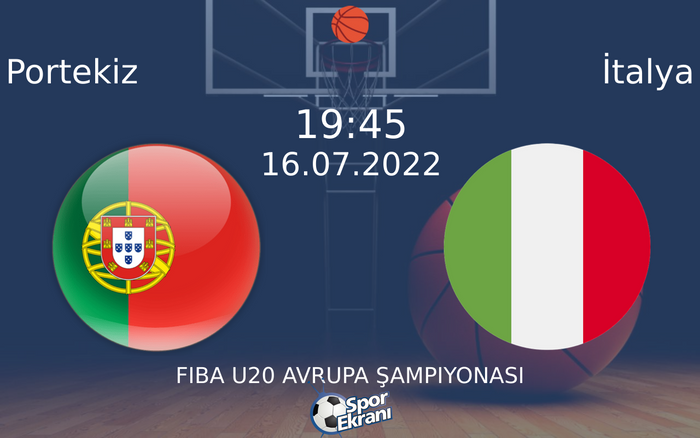 16 Temmuz 2022 Portekiz vs İtalya maçı Hangi Kanalda Saat Kaçta Yayınlanacak? 16 Temmuz 2022 Portekiz vs İtalya maçı Hangi Kanalda Saat Kaçta Yayınlanacak?