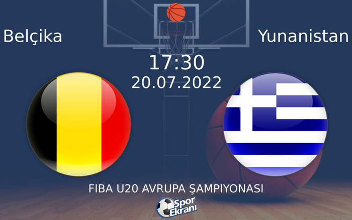 20 Temmuz 2022 Belçika vs Yunanistan maçı Hangi Kanalda Saat Kaçta Yayınlanacak? 20 Temmuz 2022 Belçika vs Yunanistan maçı Hangi Kanalda Saat Kaçta Yayınlanacak?
