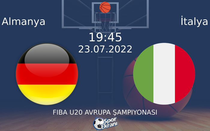 23 Temmuz 2022 Almanya vs İtalya maçı Hangi Kanalda Saat Kaçta Yayınlanacak? 23 Temmuz 2022 Almanya vs İtalya maçı Hangi Kanalda Saat Kaçta Yayınlanacak?
