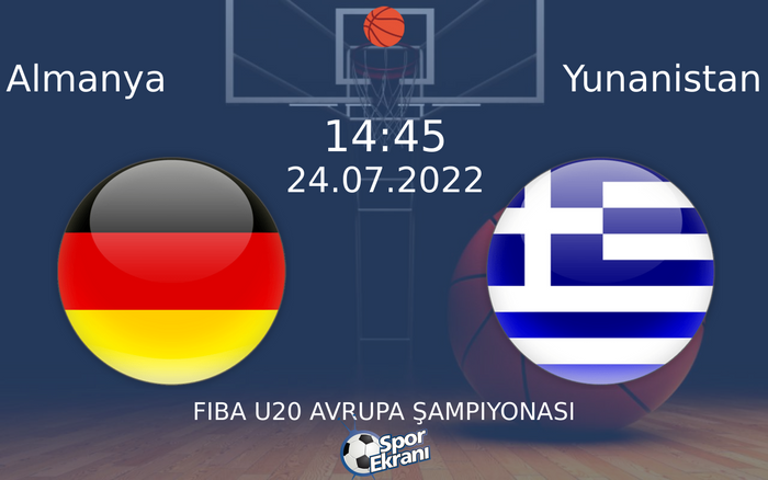 24 Temmuz 2022 Almanya vs Yunanistan maçı Hangi Kanalda Saat Kaçta Yayınlanacak? 24 Temmuz 2022 Almanya vs Yunanistan maçı Hangi Kanalda Saat Kaçta Yayınlanacak?