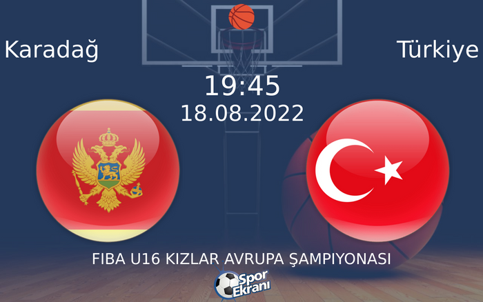 18 Ağustos 2022 Karadağ vs Türkiye maçı Hangi Kanalda Saat Kaçta Yayınlanacak? 18 Ağustos 2022 Karadağ vs Türkiye maçı Hangi Kanalda Saat Kaçta Yayınlanacak?