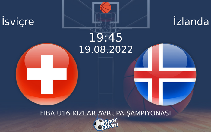 19 Ağustos 2022 İsviçre vs İzlanda maçı Hangi Kanalda Saat Kaçta Yayınlanacak? 19 Ağustos 2022 İsviçre vs İzlanda maçı Hangi Kanalda Saat Kaçta Yayınlanacak?