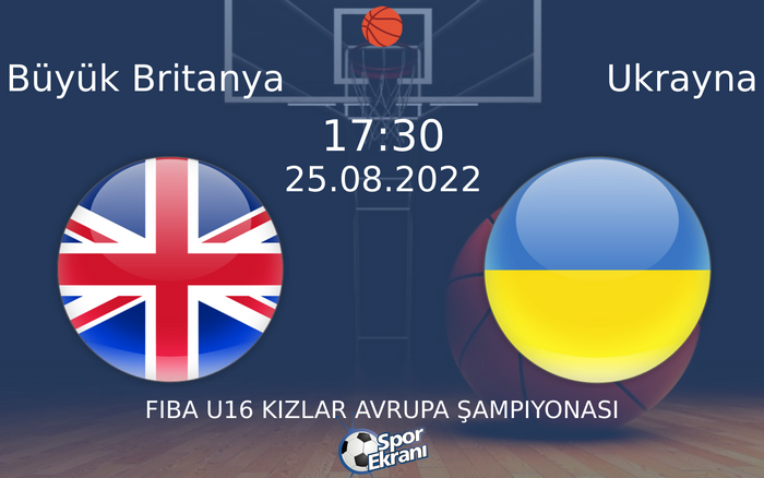 25 Ağustos 2022 Büyük Britanya vs Ukrayna maçı Hangi Kanalda Saat Kaçta Yayınlanacak?