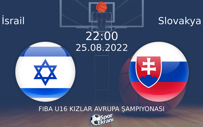 25 Ağustos 2022 İsrail vs Slovakya maçı Hangi Kanalda Saat Kaçta Yayınlanacak? 25 Ağustos 2022 İsrail vs Slovakya maçı Hangi Kanalda Saat Kaçta Yayınlanacak?