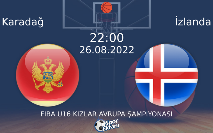 26 Ağustos 2022 Karadağ vs İzlanda maçı Hangi Kanalda Saat Kaçta Yayınlanacak?