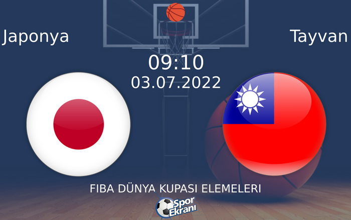 03 Temmuz 2022 Japonya vs Tayvan maçı Hangi Kanalda Saat Kaçta Yayınlanacak?