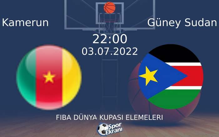 03 Temmuz 2022 Kamerun vs Güney Sudan maçı Hangi Kanalda Saat Kaçta Yayınlanacak? 03 Temmuz 2022 Kamerun vs Güney Sudan maçı Hangi Kanalda Saat Kaçta Yayınlanacak?