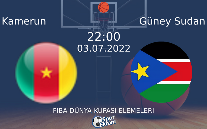 03 Temmuz 2022 Kamerun vs Güney Sudan maçı Hangi Kanalda Saat Kaçta Yayınlanacak?