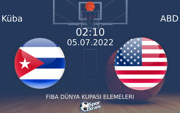 05 Temmuz 2022 Küba vs ABD maçı Hangi Kanalda Saat Kaçta Yayınlanacak? 05 Temmuz 2022 Küba vs ABD maçı Hangi Kanalda Saat Kaçta Yayınlanacak?