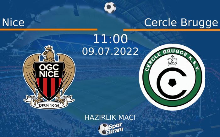 09 Temmuz 2022 Nice vs Cercle Brugge maçı Hangi Kanalda Saat Kaçta Yayınlanacak? 09 Temmuz 2022 Nice vs Cercle Brugge maçı Hangi Kanalda Saat Kaçta Yayınlanacak?