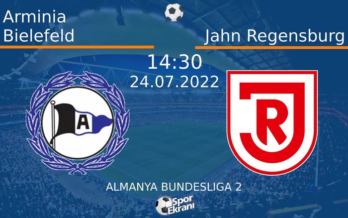 24 Temmuz 2022 Arminia Bielefeld vs Jahn Regensburg maçı Hangi Kanalda Saat Kaçta Yayınlanacak? 24 Temmuz 2022 Arminia Bielefeld vs Jahn Regensburg maçı Hangi Kanalda Saat Kaçta Yayınlanacak?