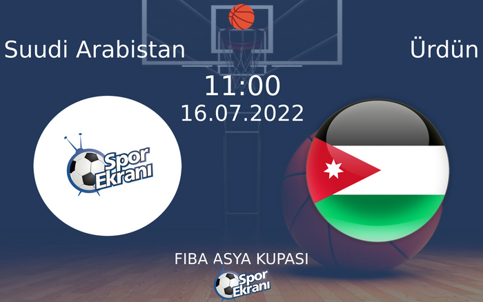 16 Temmuz 2022 Suudi Arabistan vs Ürdün maçı Hangi Kanalda Saat Kaçta Yayınlanacak? 16 Temmuz 2022 Suudi Arabistan vs Ürdün maçı Hangi Kanalda Saat Kaçta Yayınlanacak?