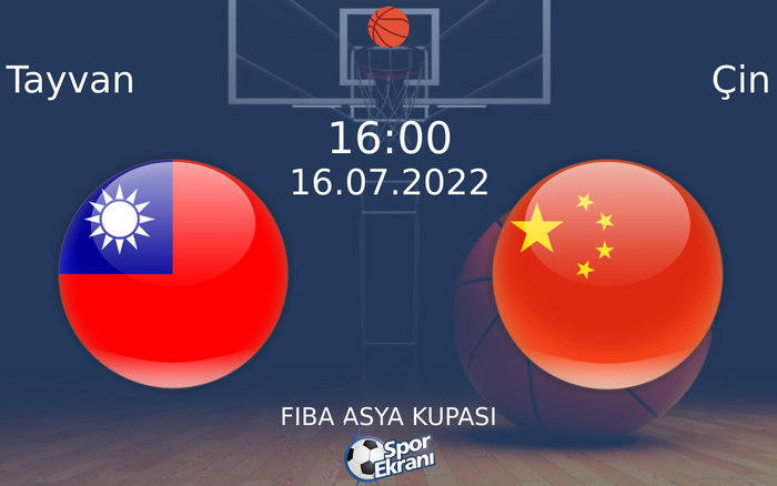 16 Temmuz 2022 Tayvan vs Çin maçı Hangi Kanalda Saat Kaçta Yayınlanacak? 16 Temmuz 2022 Tayvan vs Çin maçı Hangi Kanalda Saat Kaçta Yayınlanacak?