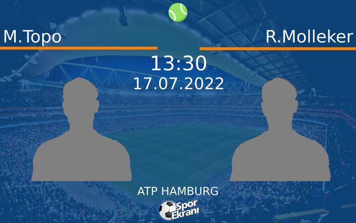 17 Temmuz 2022 M.Topo vs R.Molleker maçı Hangi Kanalda Saat Kaçta Yayınlanacak? 17 Temmuz 2022 M.Topo vs R.Molleker maçı Hangi Kanalda Saat Kaçta Yayınlanacak?