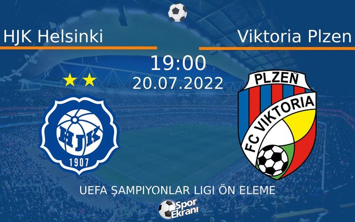 20 Temmuz 2022 HJK Helsinki vs Viktoria Plzen maçı Hangi Kanalda Saat Kaçta Yayınlanacak? 20 Temmuz 2022 HJK Helsinki vs Viktoria Plzen maçı Hangi Kanalda Saat Kaçta Yayınlanacak?