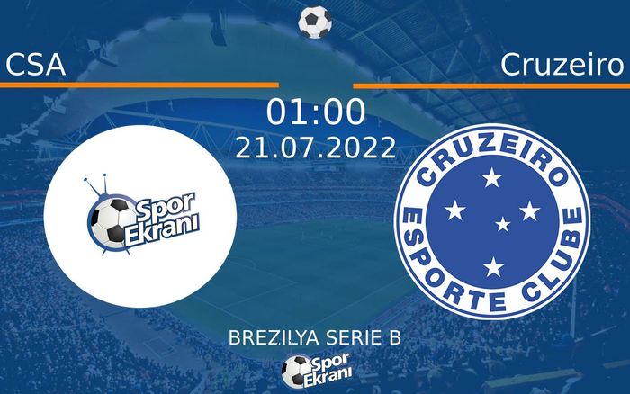 21 Temmuz 2022 CSA vs Cruzeiro maçı Hangi Kanalda Saat Kaçta Yayınlanacak? 21 Temmuz 2022 CSA vs Cruzeiro maçı Hangi Kanalda Saat Kaçta Yayınlanacak?