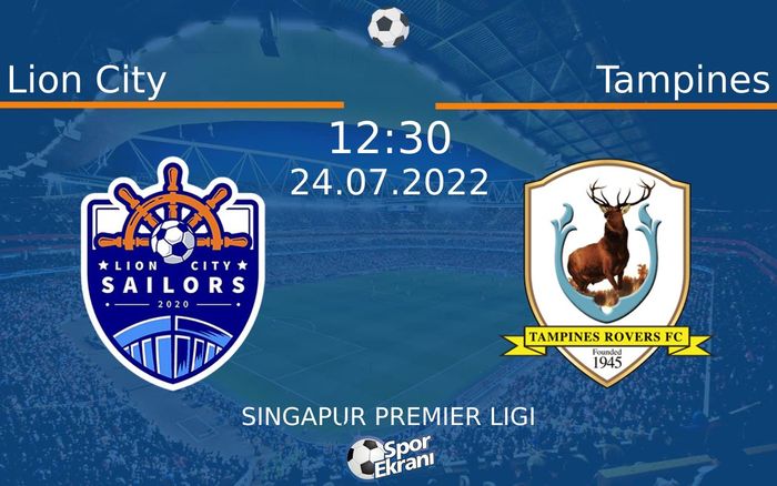 24 Temmuz 2022 Lion City vs Tampines maçı Hangi Kanalda Saat Kaçta Yayınlanacak? 24 Temmuz 2022 Lion City vs Tampines maçı Hangi Kanalda Saat Kaçta Yayınlanacak?