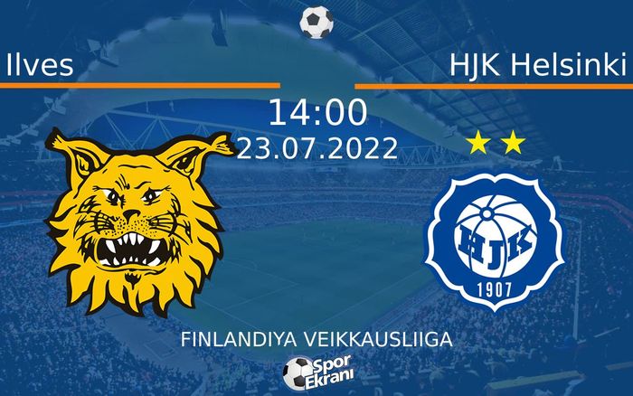 23 Temmuz 2022 Ilves vs HJK Helsinki maçı Hangi Kanalda Saat Kaçta Yayınlanacak? 23 Temmuz 2022 Ilves vs HJK Helsinki maçı Hangi Kanalda Saat Kaçta Yayınlanacak?