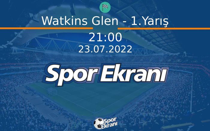 23 Temmuz 2022 GT World Challenge - Watkins Glen - 1.Yarış  Hangi Kanalda Saat Kaçta Yayınlanacak?