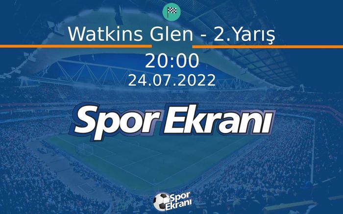 24 Temmuz 2022 GT World Challenge - Watkins Glen - 2.Yarış  Hangi Kanalda Saat Kaçta Yayınlanacak?