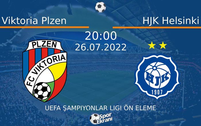 26 Temmuz 2022 Viktoria Plzen vs HJK Helsinki maçı Hangi Kanalda Saat Kaçta Yayınlanacak? 26 Temmuz 2022 Viktoria Plzen vs HJK Helsinki maçı Hangi Kanalda Saat Kaçta Yayınlanacak?