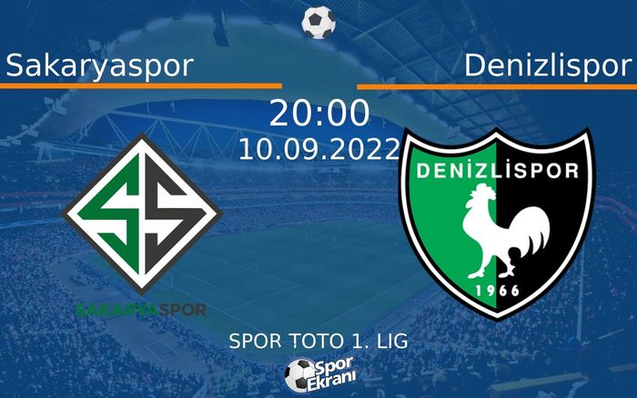 10 Eylül 2022 Sakaryaspor vs Denizlispor maçı Hangi Kanalda Saat Kaçta Yayınlanacak? 10 Eylül 2022 Sakaryaspor vs Denizlispor maçı Hangi Kanalda Saat Kaçta Yayınlanacak?