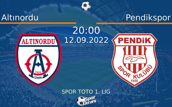 12 Eylül 2022 Altınordu vs Pendikspor maçı Hangi Kanalda Saat Kaçta Yayınlanacak? 12 Eylül 2022 Altınordu vs Pendikspor maçı Hangi Kanalda Saat Kaçta Yayınlanacak?