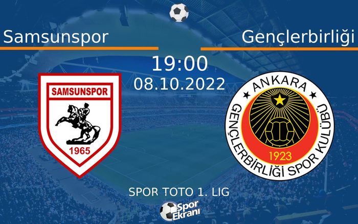 08 Ekim 2022 Samsunspor vs Gençlerbirliği maçı Hangi Kanalda Saat Kaçta Yayınlanacak? 08 Ekim 2022 Samsunspor vs Gençlerbirliği maçı Hangi Kanalda Saat Kaçta Yayınlanacak?