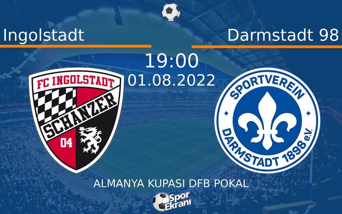 01 Ağustos 2022 Ingolstadt vs Darmstadt 98 maçı Hangi Kanalda Saat Kaçta Yayınlanacak? 01 Ağustos 2022 Ingolstadt vs Darmstadt 98 maçı Hangi Kanalda Saat Kaçta Yayınlanacak?