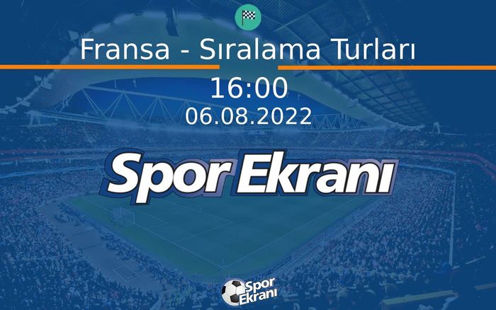 06 Ağustos 2022 Dünya Touring Car Dünya Kupası - Fransa - Sıralama Turları  Hangi Kanalda Saat Kaçta Yayınlanacak?