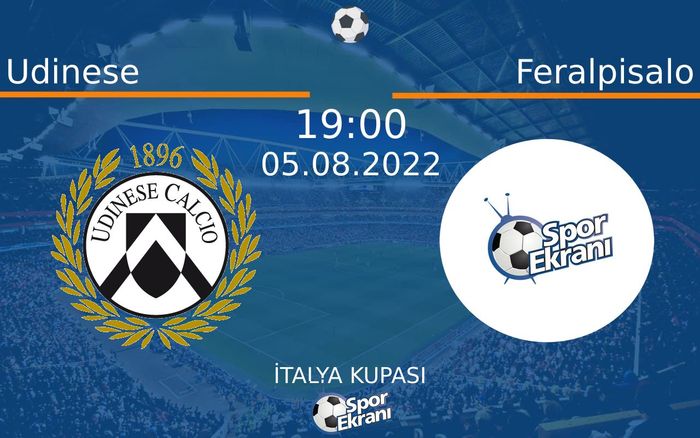 05 Ağustos 2022 Udinese vs Feralpisalo maçı Hangi Kanalda Saat Kaçta Yayınlanacak? 05 Ağustos 2022 Udinese vs Feralpisalo maçı Hangi Kanalda Saat Kaçta Yayınlanacak?
