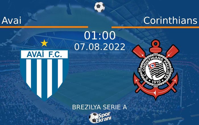 07 Ağustos 2022 Avai vs Corinthians maçı Hangi Kanalda Saat Kaçta Yayınlanacak? 07 Ağustos 2022 Avai vs Corinthians maçı Hangi Kanalda Saat Kaçta Yayınlanacak?