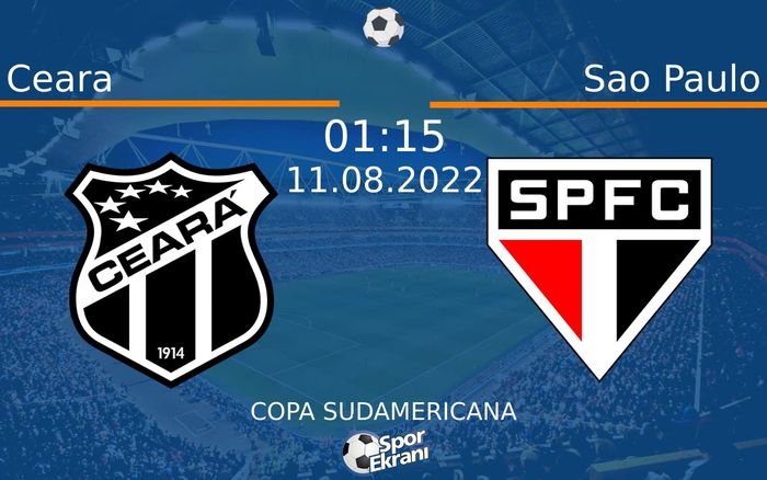 11 Ağustos 2022 Ceara vs Sao Paulo maçı Hangi Kanalda Saat Kaçta Yayınlanacak? 11 Ağustos 2022 Ceara vs Sao Paulo maçı Hangi Kanalda Saat Kaçta Yayınlanacak?