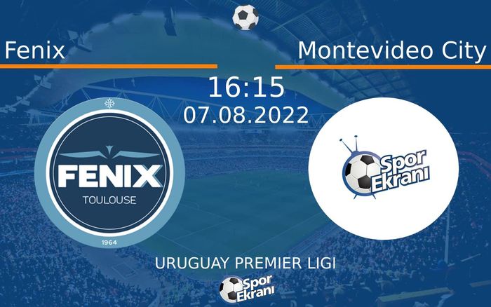 07 Ağustos 2022 Fenix vs Montevideo City maçı Hangi Kanalda Saat Kaçta Yayınlanacak? 07 Ağustos 2022 Fenix vs Montevideo City maçı Hangi Kanalda Saat Kaçta Yayınlanacak?