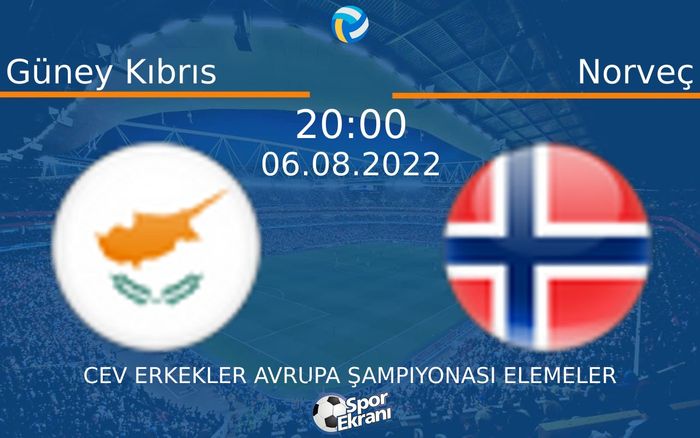06 Ağustos 2022 Güney Kıbrıs vs Norveç maçı Hangi Kanalda Saat Kaçta Yayınlanacak? 06 Ağustos 2022 Güney Kıbrıs vs Norveç maçı Hangi Kanalda Saat Kaçta Yayınlanacak?