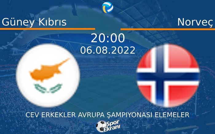 06 Ağustos 2022 Güney Kıbrıs vs Norveç maçı Hangi Kanalda Saat Kaçta Yayınlanacak?